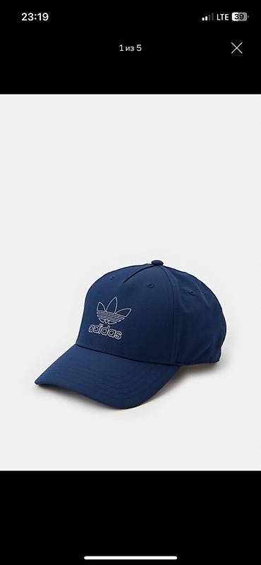paul shark: Бейсболка adidas Originals (Trefoil) - Цвет: темно‑синий (navy) - — 1