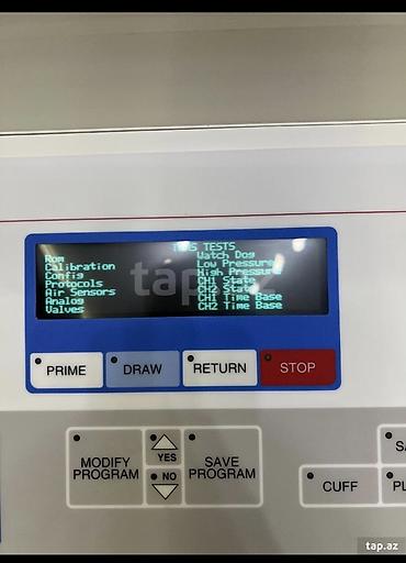 Tibbi avadanlıq: Haemonetics PCS2 – Plazmaferez aparatı Təsvir: - Qan plazmasının — 5