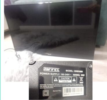 Другие ТВ и видео товары: Телевизор Riffle LED экран 32" HD (1366x768)
