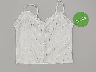 biale trampki diverse: Bershka, Top damski, rozmiar M — 2