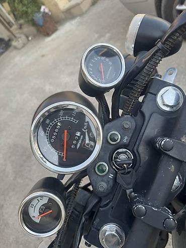 elektrikli skuterler m4 max: Kruizer tərzli motosiklet – fərdi hərbi-tematik dizaynlı — 7