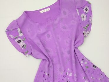 sukienki na wesele dla 50 latki: Women's blouse, size 3XL (EU 46)
