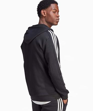 fleece: Мужская толстовка, S, M, Adidas, Новый, цвет - Черный, Самовывоз, Платная доставка — 2