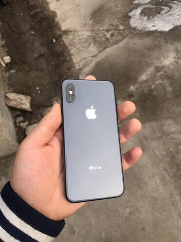 Apple iPhone: IPhone Xs, Б/у, 256 ГБ, Черный, Чехол, 100 %