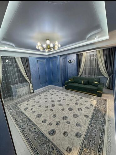 квартиры в рассрочку ош: 3 комнаты, 112 м², Элитка, 2 этаж, Евроремонт