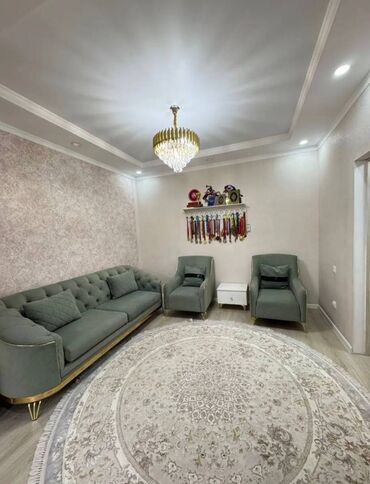 сдается квартира район джал: 3 комнаты, 100 м², Элитка, 2 этаж, Евроремонт