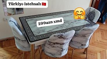 metbex masa ve oturacaqlar: Masa desti yeni — 1