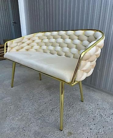 Sofe i kaučevi: KREM Luksuzni Elegantan moderan dvosed, velur Elegancija koja menja — 11
