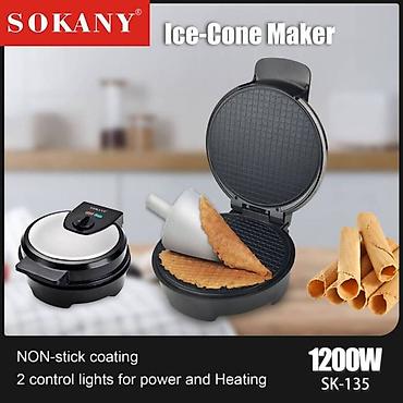 блинный бизнес: 🧇 Вафельница SOKANY SK-135 — 1200W 📦 Новая, в упаковке ⚡ Мощность — 2