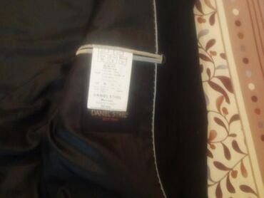 пиджак черный мужской: Костюм M (EU 38), цвет - Черный