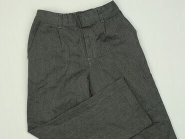 spodnie ocieplane 122: Spodnie materiałowe, F&F, 7 lat, 122, stan - Dobry