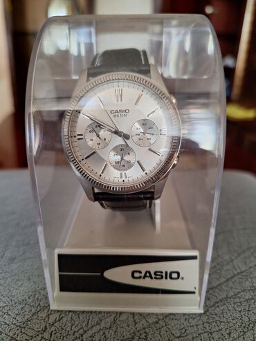 часы casio: Б/у, Наручные часы, Casio, цвет - Серебристый