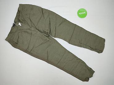linen trousers pull and bear: More & More, Spodnie materiałowe damskie, rozmiar L — 2