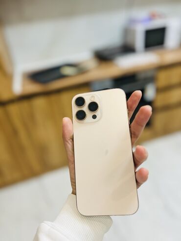 Apple iPhone: IPhone 16 Pro Max, Золотой, Зарядное устройство, Защитное стекло, Чехол, 94 % — 11