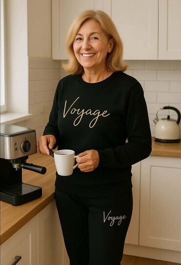 Gornji i donji deo: 💥Ženski komplet trenerke – crna dukserica i donji deo ✅Pamuk xs s m l na lalafo.rs — 2 Gornji i donji deo: 💥Ženski komplet trenerke – crna dukserica i donji deo ✅Pamuk xs s m l — 2