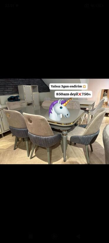 Kreslolar: Yeni, Masa və oturacaqlar