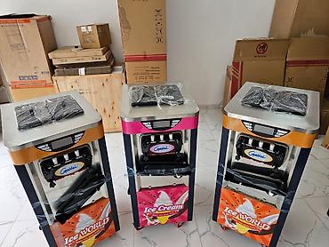 Dondurma aparatları: Dondurma aparatı Goshen 3 rəngli Yumşaq Dondurma Maşını ✅️ Stolüstü — 3