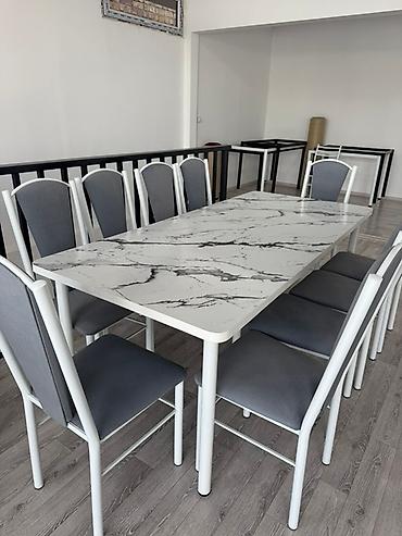 Кухонные столы и стулья: Кухонный стол и стул — 15