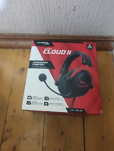 Səsgücləndiricilər, qulaqlıqlar və mikrofonlar: HyperX Cloud II oyun qulaqlığı - Model: HyperX Cloud II - Platform — 4