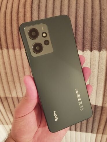 xiaomi redmi note 8 qiymeti bakida: Redmi Note 12, 128 GB, rəng - Qara, Sensor, Barmaq izi, İki sim kartlı