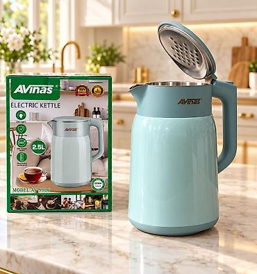 dəmir çaynik: Elektrik çaydan Avinas, 2.1 - 2.5 l, Yeni, Ünvandan götürmə, Rayonlara çatdırılma, Ödənişli çatdırılma — 2
