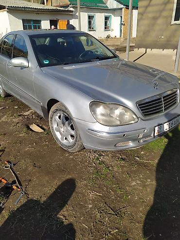range river: Mercedes-Benz S-Class: 2002 г., 3.2 л, Автомат, Бензин, Седан — 1