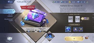 kreditle saat: Mobile Legends: Bang Bang hesabı – geniş nadir kostum və yüksək güc — 5