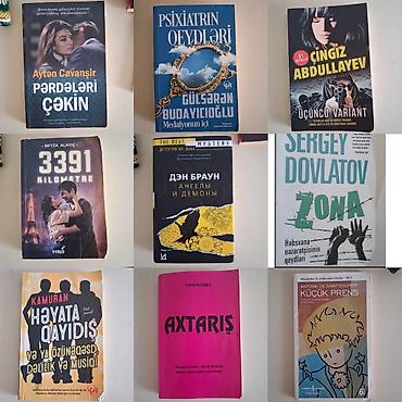 turk sekiller: Satılır: müxtəlif janrlarda 9 ədəd kitab dəsti Dəstdə olan adlar və — 2