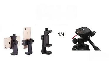 Ostali aksesoari za mobilne telefone: DRŽAČ HOLDER ZA TELEFON ZA TRIPOD BESPLATNA DOSTAVA | Navoj 1/4\ — 3
