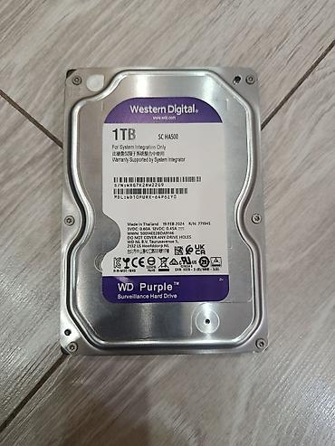 Накопитель для ПК, Б/у, Western Digital (WD), HDD, 1 ТБ, 3.5", Для ПК at lalafo.kg Накопитель для ПК, Б/у, Western Digital (WD), HDD, 1 ТБ, 3.5", Для ПК
