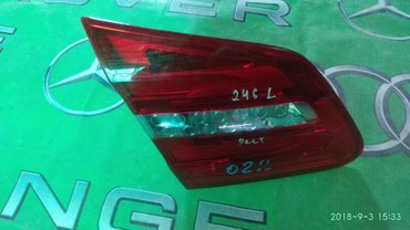 авто прикуриватель: Задний левый стоп с Крышки багажника на мерседес w246 Автозапчасти на