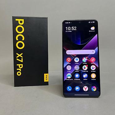 ми тв: Poco X7 Pro, Б/у, 256 ГБ, цвет - Зеленый, 1 SIM, 2 SIM, eSIM — 1