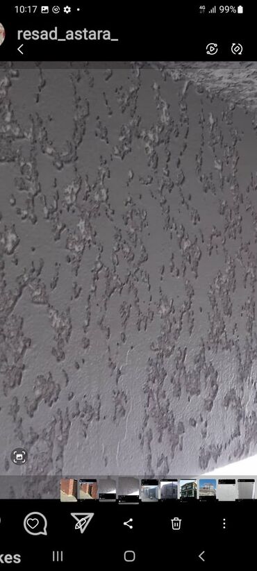 Fasad işləri: Xarici dekorativ suvaq – “Yağış damcısı” (daş-texturalı faktura) — 8