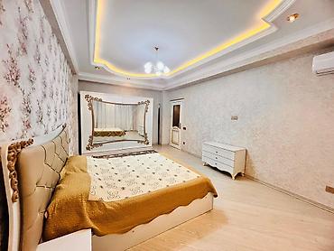 Uzunmüddətli kirayə mənzillər: İcarəyə verilir 3 otaqlı yeni tikili 137 m², İnşaatçılar m. Qələbə — 5