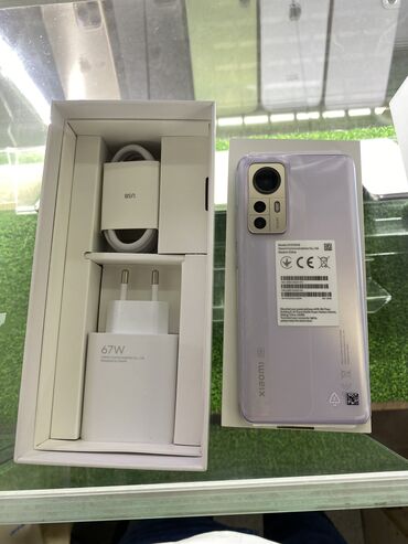 Xiaomi, 12S, Новый, 128 ГБ, цвет - Белый