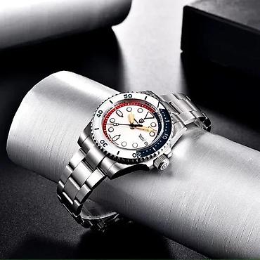 Ručni satovi: PAGANI DESIGN PD-1726 - 40mm - Bela Potpuno nov muški sat PAGANI — 3