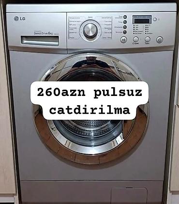 Məişət texnikası: LG paltaryuyan maşın – ön yükləməli, 6 kq Direct Drive inverter — 1
