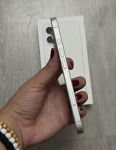 apple usb: IPhone 16, 128 GB, Ağ, Zəmanət, Simsiz şarj, Face ID — 3