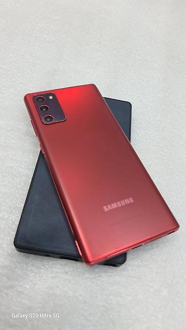 google pixel 6a: Samsung Galaxy Note 20, Б/у, 256 ГБ, цвет - Красный — 1