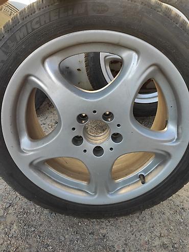 Диски: Диски R 18 Mercedes-Benz, Комплект, отверстий - 5, Б/у — 5