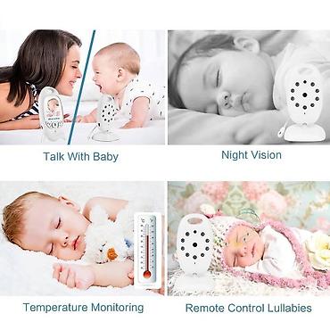 Видеоняни: Видеоняня радионяня Baby Monitor VB601 ночное видение и термометр — 23