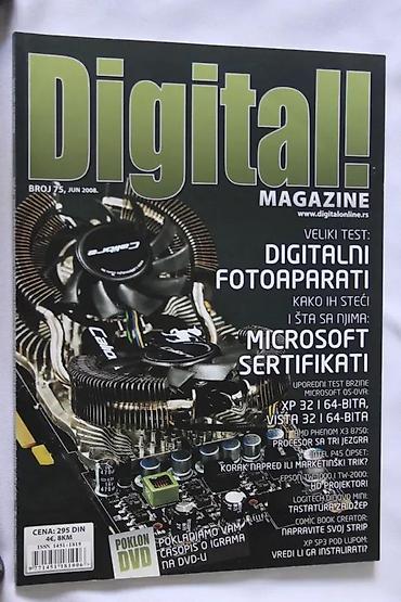cacanke oglasi: ČASOPIS DIGITAL! MAGAZINE BROJ 75 | Časopis Digital! Magazine Broj — 1