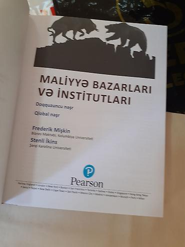 Tədris ədəbiyyatı: Maliyyə bazarları və İnstitutları. Əsas müəllif: Frederik Mişkin — 3