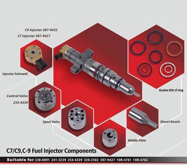 Автозапчасти: C7 HEUI Diesel Fuel Injector 10R7225 #Buy Control Valve F00Z C01 302#