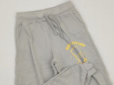 spodnie z eko skóry sinsay: Spodnie dresowe, SinSay, 11 lat, 146, stan - Dobry