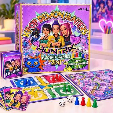 igrice 3 do 103: K-Pop Demon Hunters (Huntrix) – 2 u 1 društvene igre Savršen poklon — 1