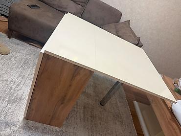 ikinci el stollar: Qonaq masası, İşlənmiş, Qatlanan, MDF, Kvadrat masa — 3