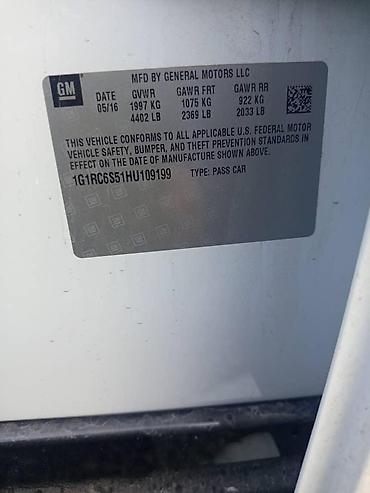 шевроле коболт: Chevrolet Volt: 2016 г., Гибрид, Лифтбек — 4