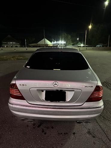 Транспорт: Mercedes-Benz S-class AMG: 2003 г., 5 л, Автомат, Бензин, Седан — 6