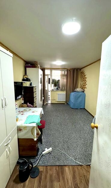 квартиры в районе кудайберген: 1 комната, 19 м², Малосемейка, 4 этаж, Косметический ремонт